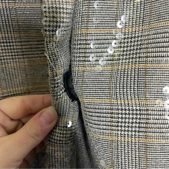 Maeve Silver Sequin Blazer - Picture 9 of 11